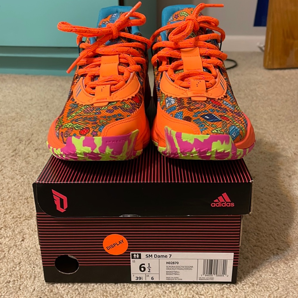 adidas dame 7 'respect program' *brand new in box*